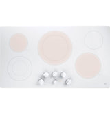 GE® 36" Built-In Knob Control Electric Cooktop