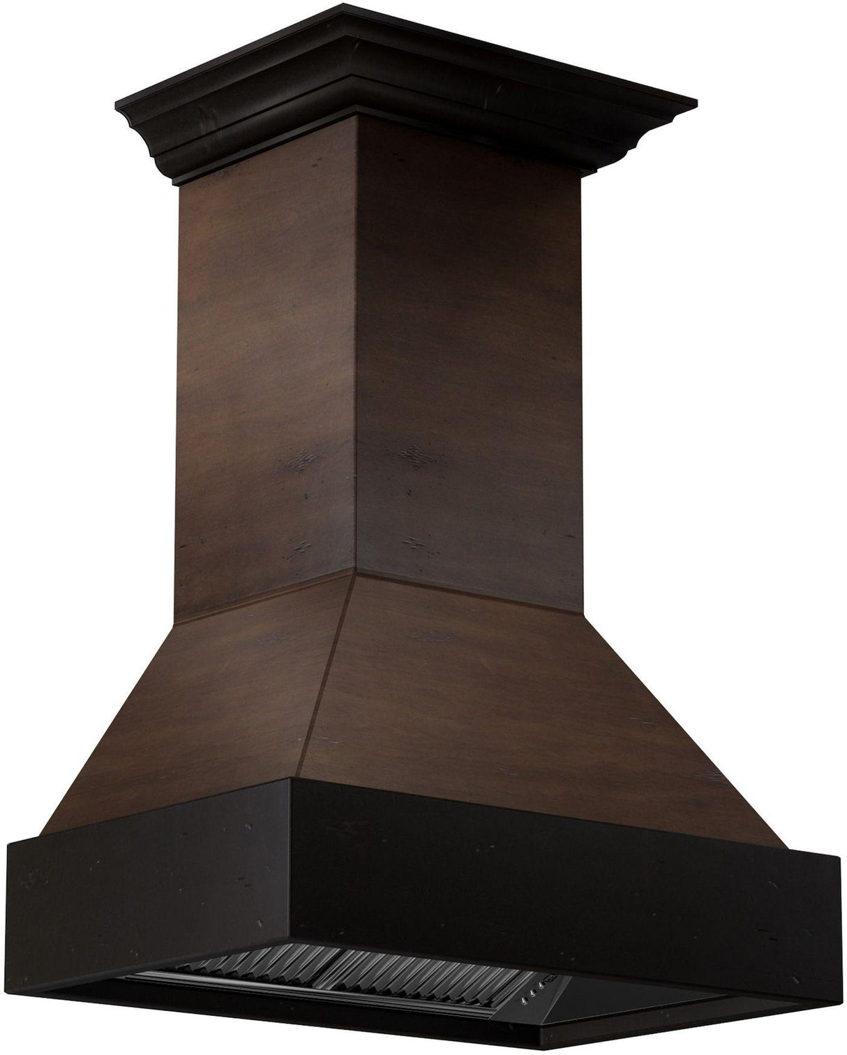 ZLINE 30" Designer Series Wooden Wall Range Hood with Crown Molding (355AH-30)