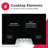 30" Electric Cooktop