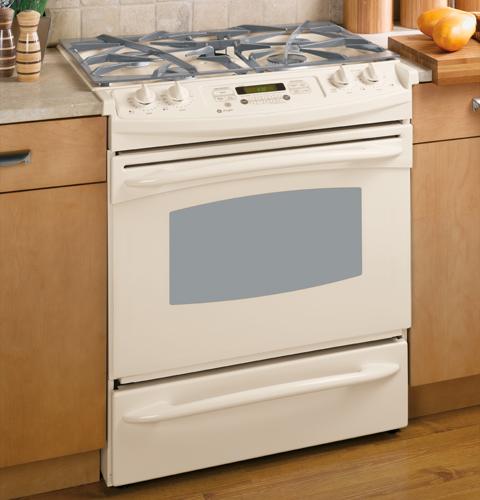 GE Profile™ 30" Slide-In Gas Range