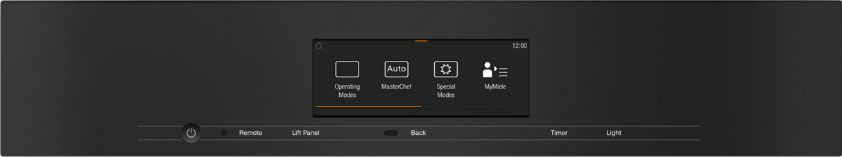 DGC 7840 AM Obsidian black - 24" Compact Combi-Steam Oven XL for steam cooking, baking, roasting with roast probe + menu cooking.