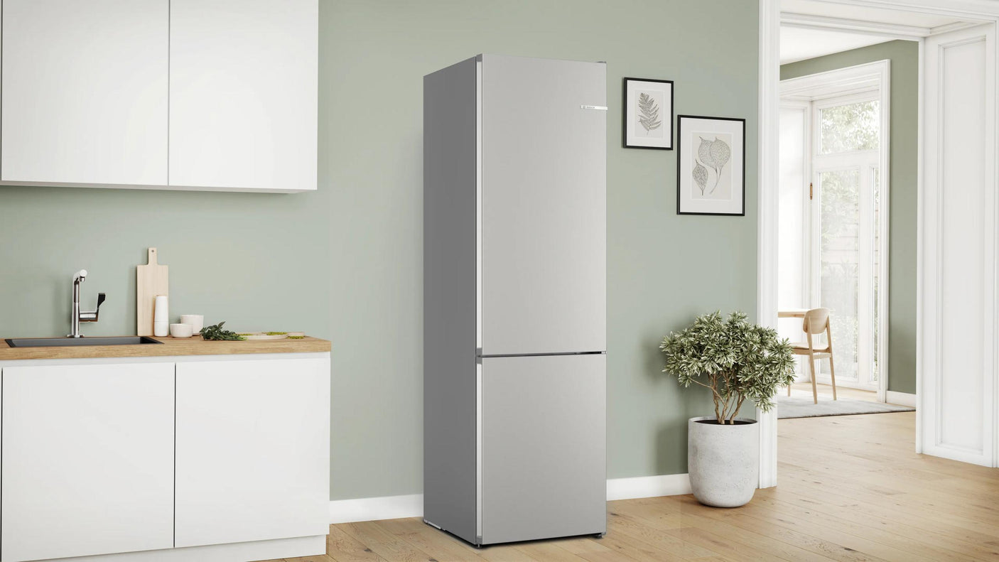 500 Series Freestanding Bottom Freezer Refrigerator 24" Stainless steel (with anti-fingerprint), Total No Frost
