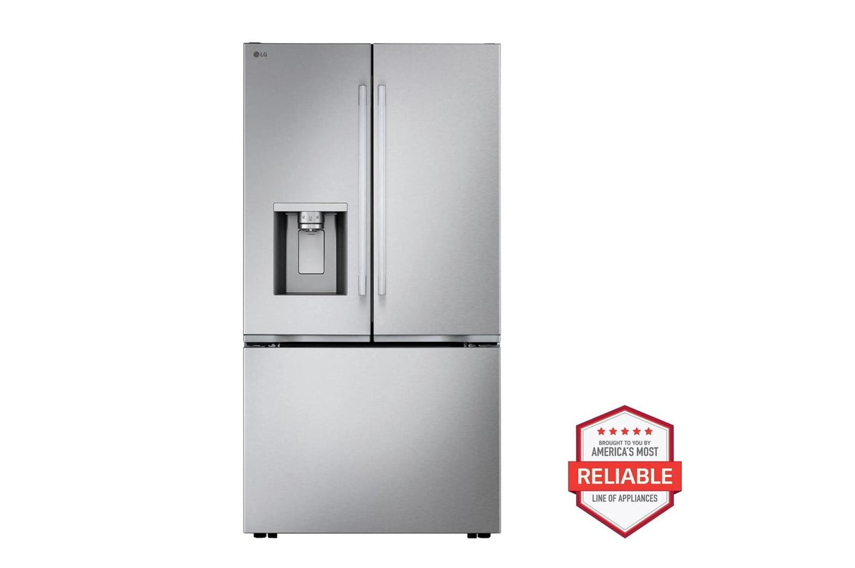 24 cu. ft. Counter-Depth MAX™ with Zero Clearance™ 3-Door French Door Refrigerator