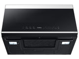 Bespoke 2.1 cu. ft. Over-the-Range Microwave with Auto Dimming Glass Touch Controls in White Glass