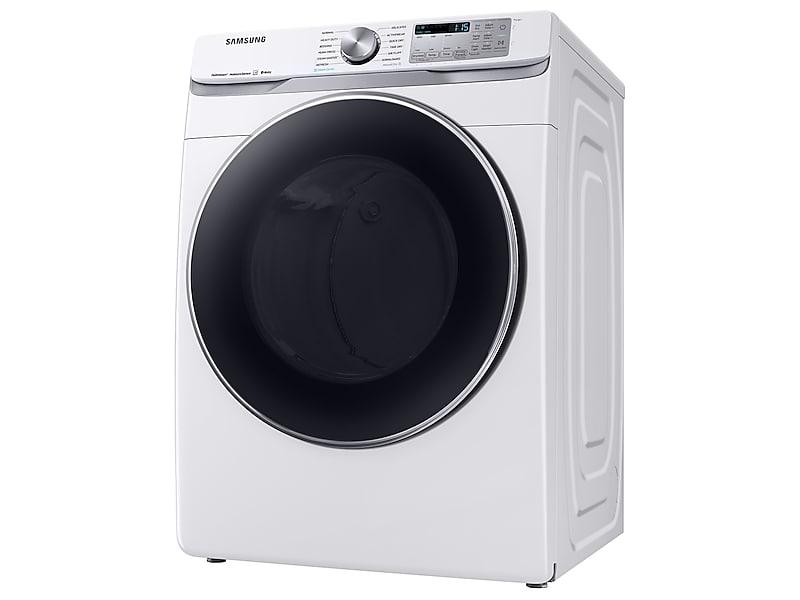 7.5 cu. ft. Smart Gas Dryer with Steam Sanitize+ in White