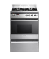 Freestanding Dual Fuel Range, 24", Self Cleaning