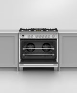 36" Series 9 Classic 5 Burner Dual Fuel Self-Cleaning Range