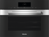 DGC 7840 AM Clean Touch Steel - 24" Compact Combi-Steam Oven XL for steam cooking, baking, roasting with roast probe + menu cooking.