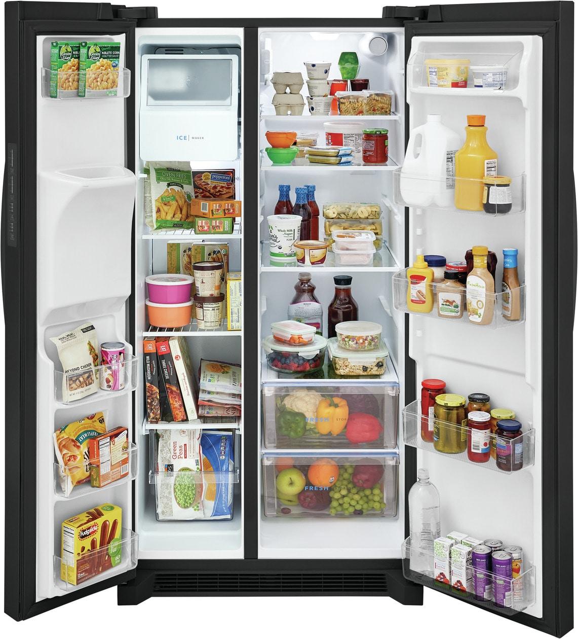 26 Cu. Ft. 36" Standard Depth Side by Side Refrigerator