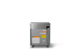 30"W. Electric Range (Finish: November Sky, Trim: Polished Chrome)