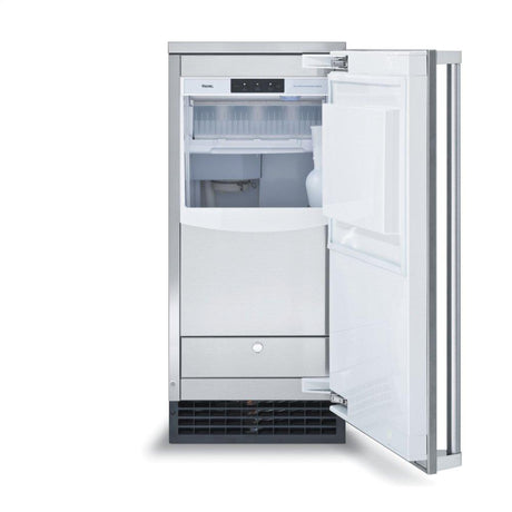15" Clear Ice Machine with Drain Pump