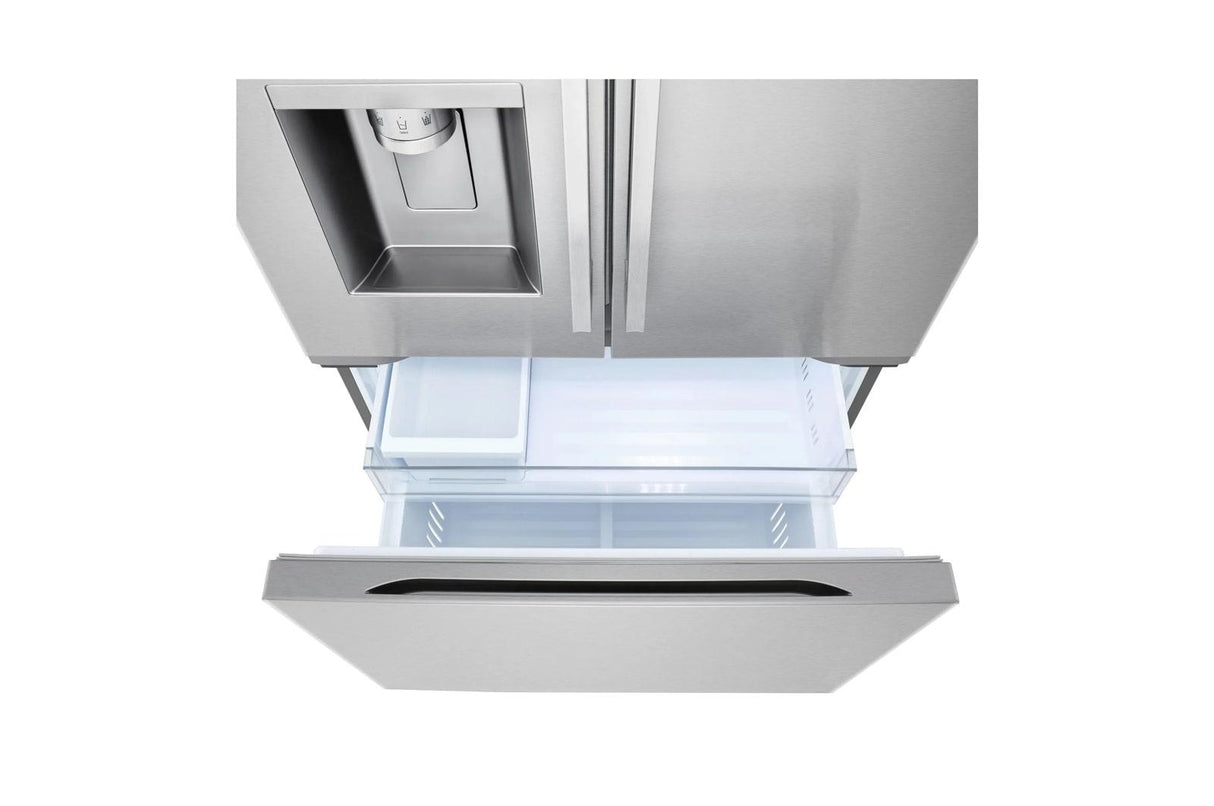 24 cu. ft. Counter-Depth MAX™ with Zero Clearance™ 3-Door French Door Refrigerator