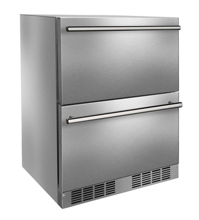 24 inch Refrigerated Drawers with Door Style - Stainless Steel