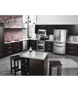 6.7 cu. ft. capacity double oven electric range with Dual-Choice element