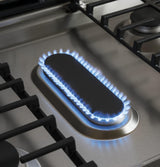 GE® 30" Slide-In Front-Control Convection Gas Range