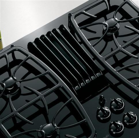 GE Profile™ Series 30" Built-In Gas Downdraft Cooktop
