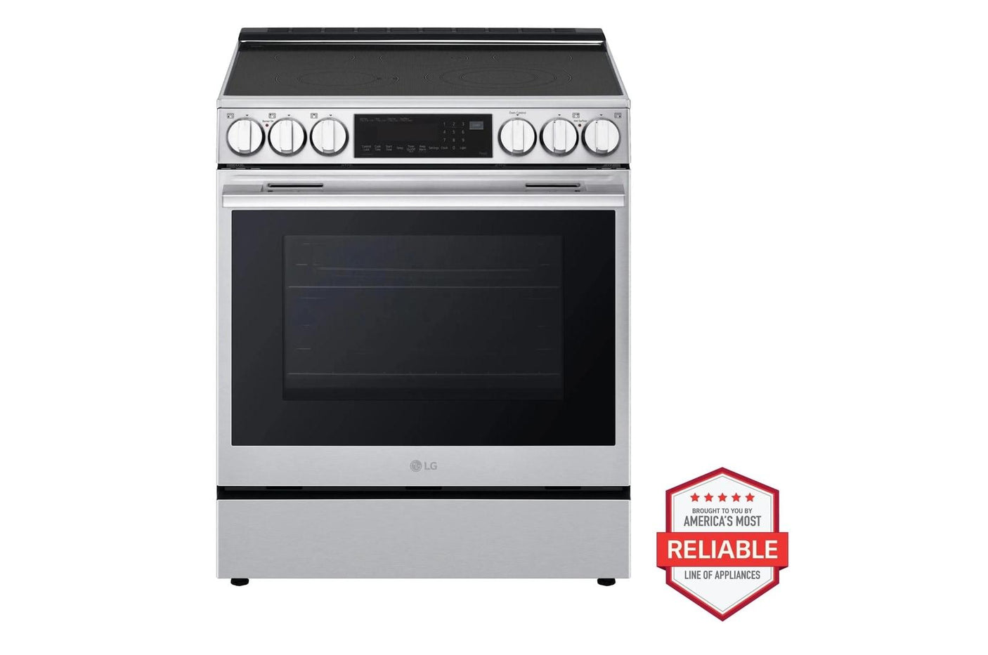6.3 cu. ft. Smart Electric Slide-in Range with InstaView®, ProBake Convection®, and Air Fry