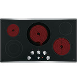 GE® 36" Built-In Knob Control Electric Cooktop