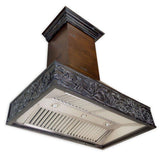 ZLINE 30 in. Wooden Wall Mount Range Hood in Antigua and Walnut - Includes Remote Motor