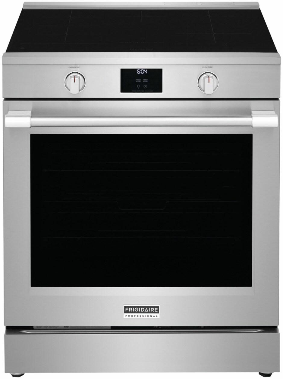30" Induction Range with Total Convection