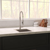 ZLINE 15 in. Donner Topmount Single Bowl Satin Stainless Steel Bar Kitchen Sink (STS-15S)