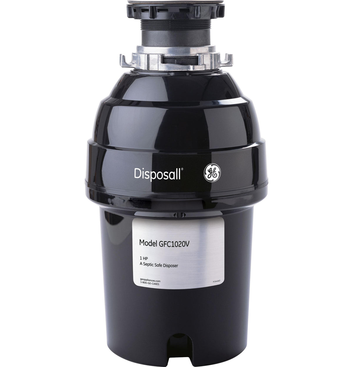GE® 1 HP Continuous Feed Garbage Disposer Non-Corded