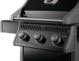 Rogue 425 with Stainless Steel Grids , Natural Gas, Black