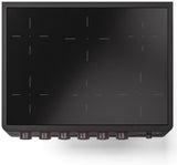 Panoramagic 36 Inch Electric Freestanding Range in Matte Black with Trim