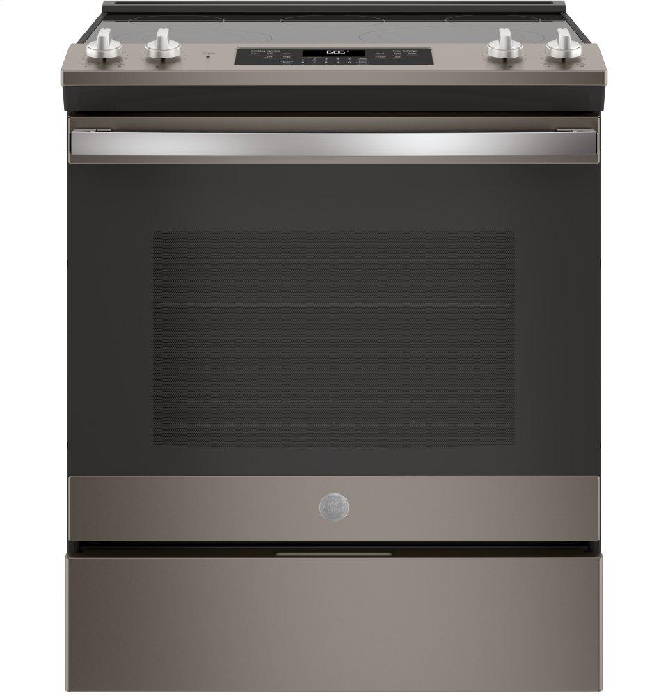 GE® 30" Slide-In Electric Range
