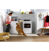 GE® 7.4 cu. ft. Capacity Gas Dryer with Up To 120 ft. Venting and Sensor Dry