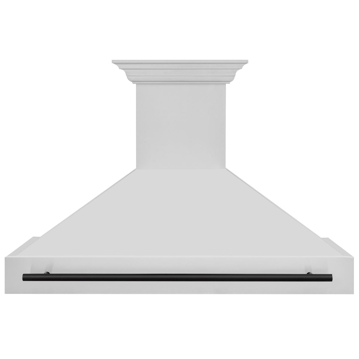 ZLINE 48 in. Autograph Edition Stainless Steel Range Hood with Stainless Steel Shell and Accented Handle (8654STZ-48) [Color: Matte Black]