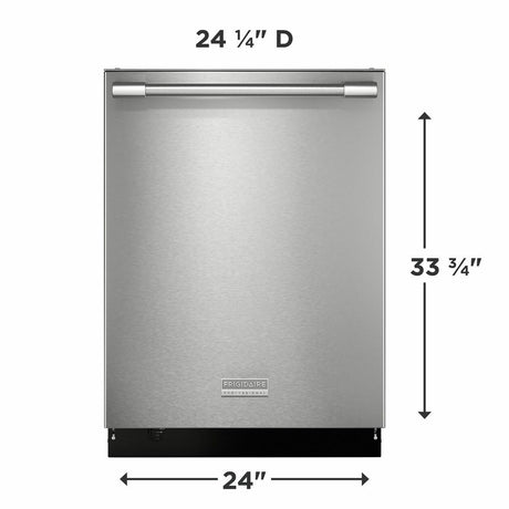 24" Stainless Steel Tub Built-In Dishwasher with CleanBoost™