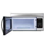 Forno Scalo 30-Inch Over the Range Microwave, Stainless Steel - 1.6 cu.ft, 300 CFM Vent, Touch Control, LED Light