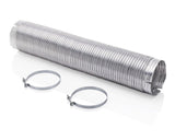 8' Long 4" Diameter Semi Rigid Dryer Vent Installation Kit with Elbow