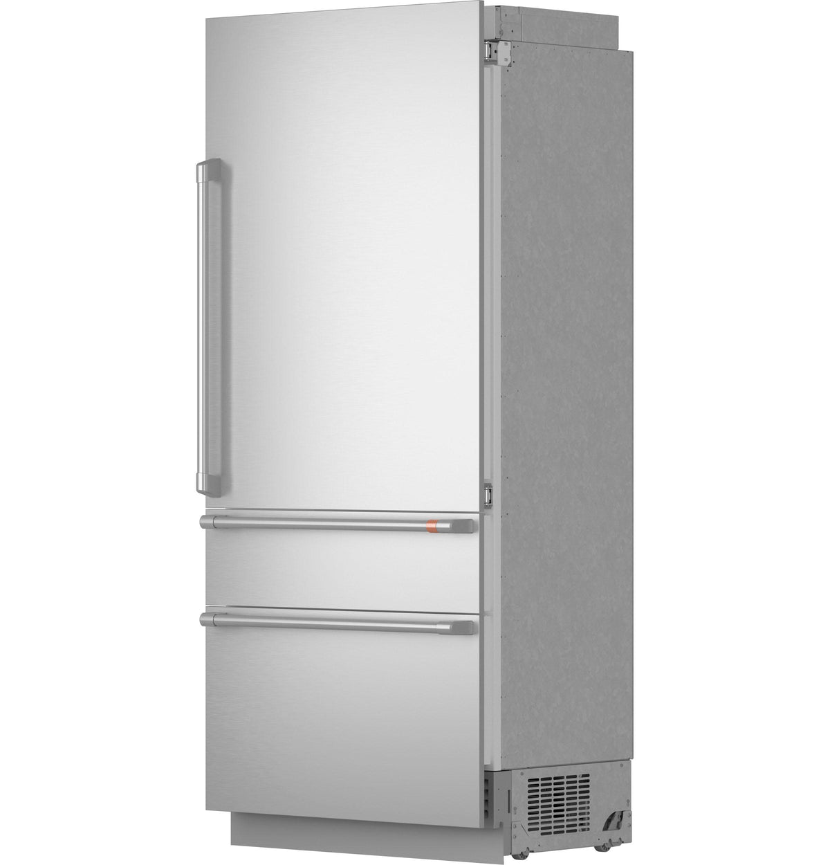 CAFE™ 36" Panel-Ready Integrated Bottom-Freezer Refrigerator - Right Swing