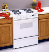 GE® 30" Slide-In Gas Range