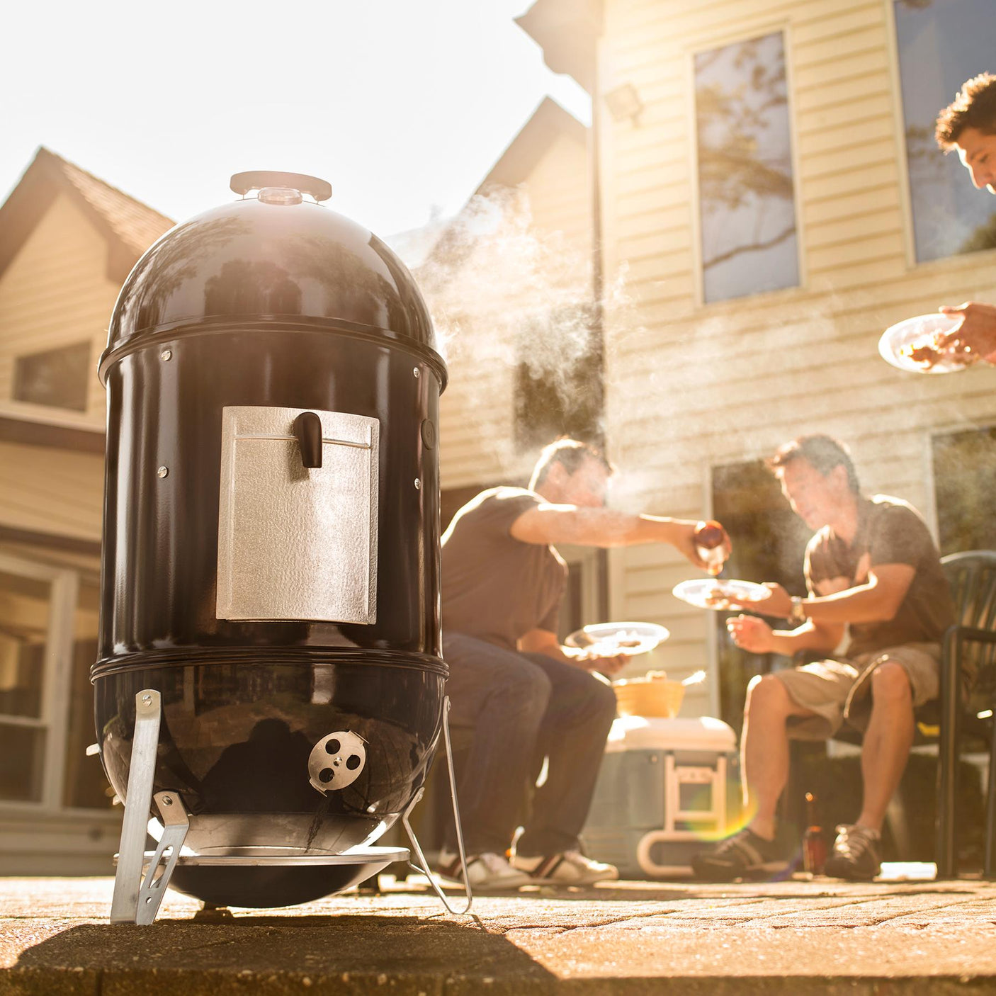 Smokey Mountain Cooker Smoker 18" - Black