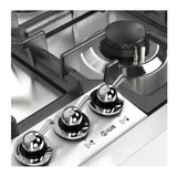 ILVE UHCPT75NSSCLP Nostalgie II 30 inch Built-In Gas Cooktop with 5 Burners, in Stainless Steel (Liquid Propane, Chrome)