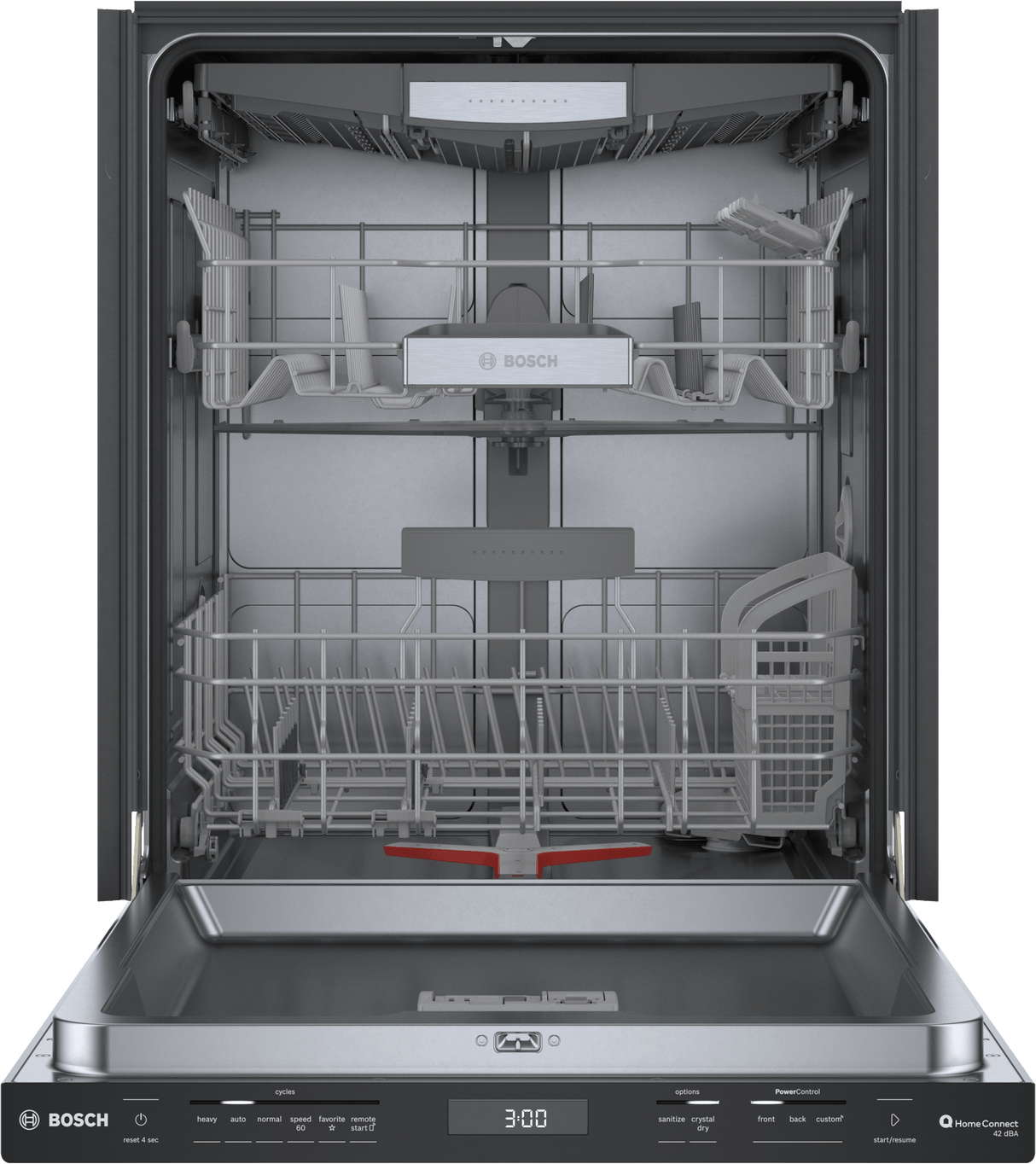 800 Series Dishwasher 24" Black