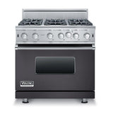 36" Open Burner Gas Range, Propane Gas