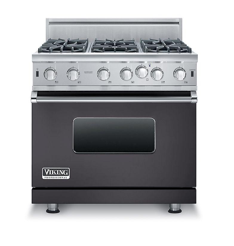 36" Open Burner Gas Range, Propane Gas