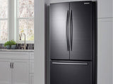 18 cu. ft. Counter Depth French Door Refrigerator in Black Stainless Steel