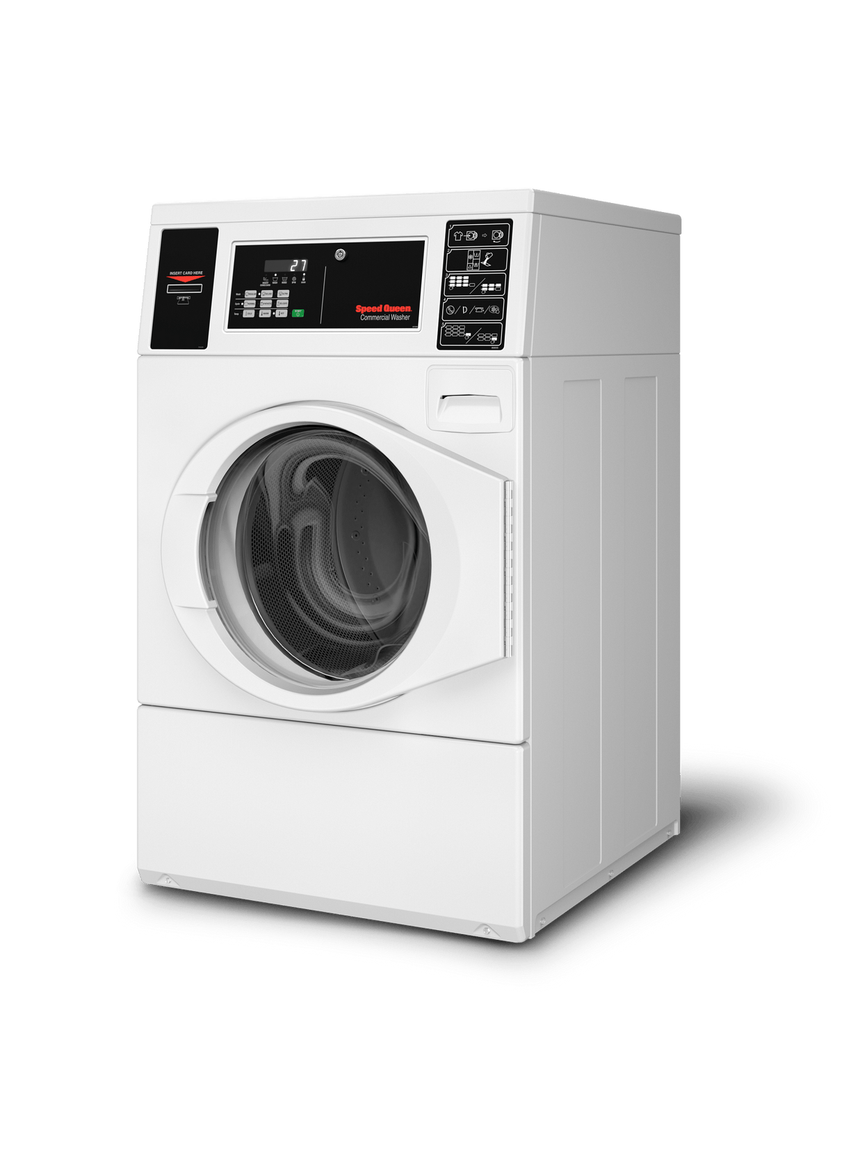Commercial Front Load Washer Prep for Card