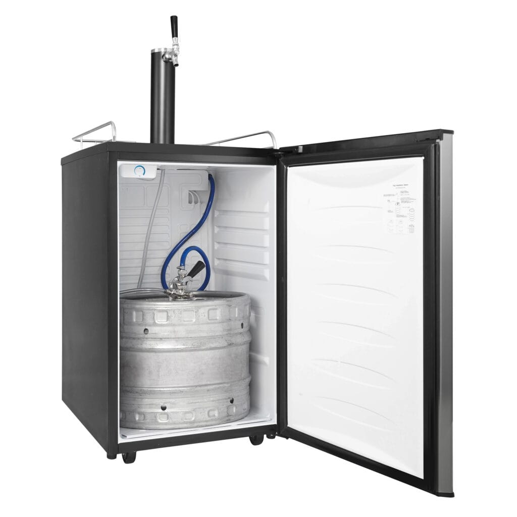 Danby 5.4 cu. ft. Single-Tap Keg Cooler in Stainless Steel