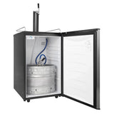 Danby 5.4 cu. ft. Single-Tap Keg Cooler in Stainless Steel