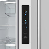 30 Inch Collection French Door Counter Depth Refrigerator With Ice Maker - White  Gordon Ramsay Series