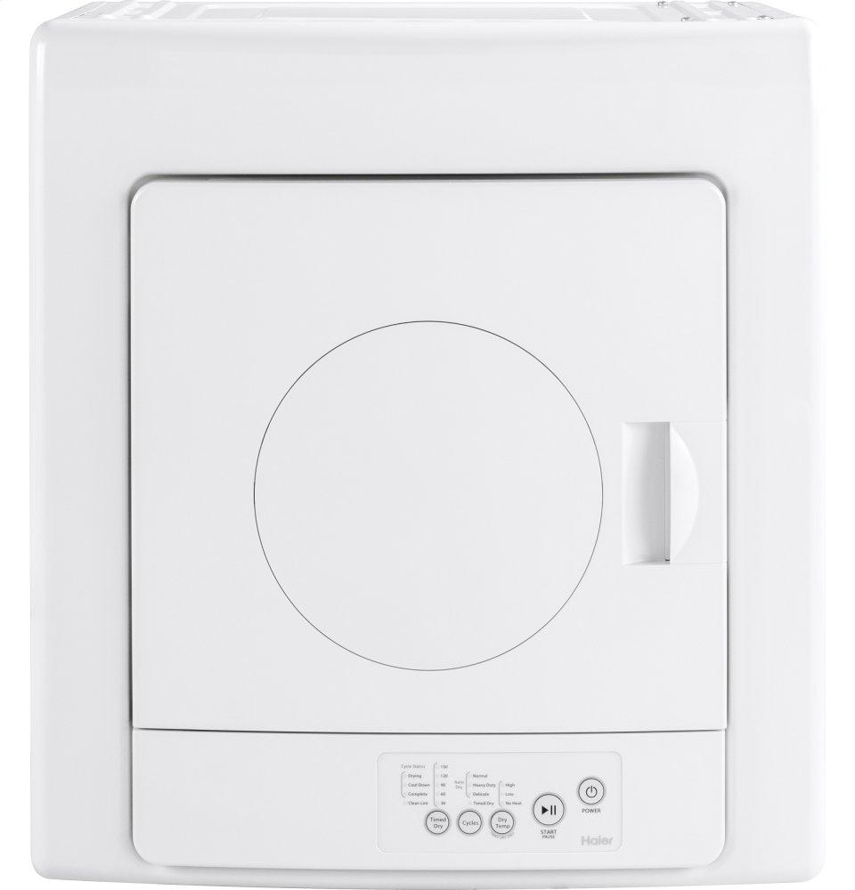 2.6 cu. ft. Portable Electric Vented Dryer