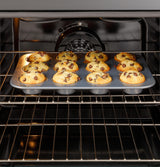 GE® 30" Free-Standing Gas Convection Range with No Preheat Air Fry and EasyWash™ Oven Tray