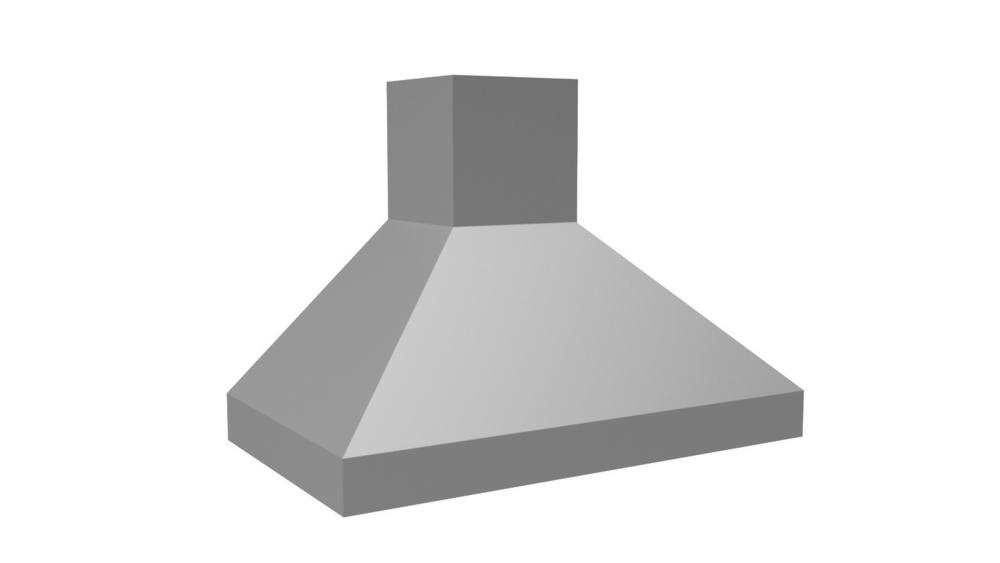 36" 600 CFM Euro-Style Wall Mount Range Hood Stainless Steel
