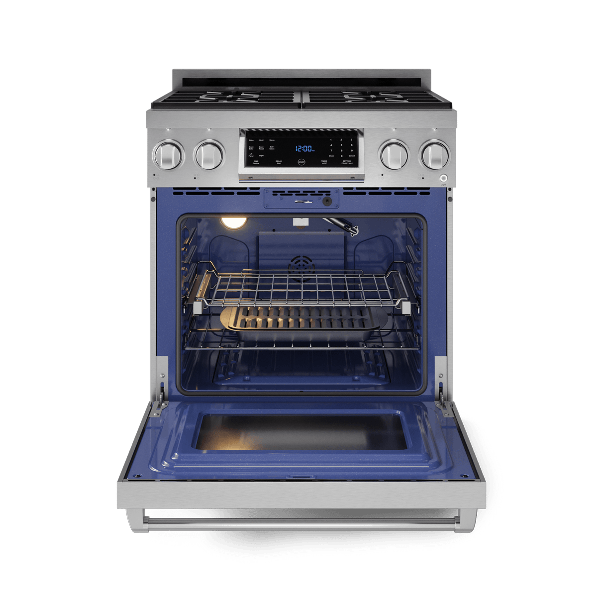 30 Inch Professional Lp Range With Tilt Panel Touch Control In Stainless Steel  Gordon Ramsay Series